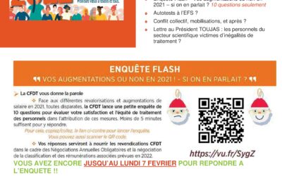 Communication nationale janvier 2022