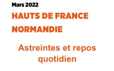 Information HFNO mars 2022 : Astreintes et repos quotidien