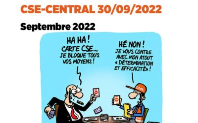 Déclaration CFDT CSE, CSSCT ET CSEC (30 septembre 2022)