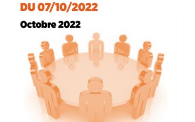 Conseil d’Administration (07/10/2022)