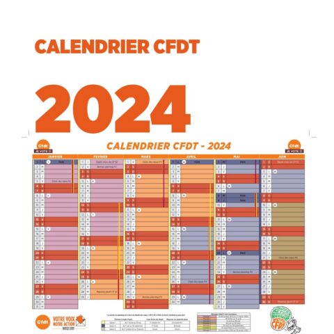 Calendrier 2025 CFDT : Anticiper les Enjeux Sociaux et Professionnels
