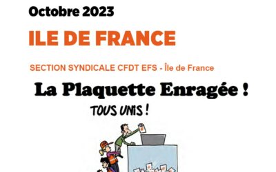 La Plaquette Enragée IDF octobre 2023