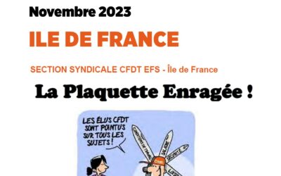 La Plaquette Enragée IDF novembre 2023