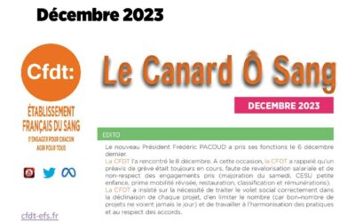 LE CANARD Ô SANG décembre 2023