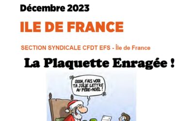 La Plaquette Enragée IDF décembre 2023