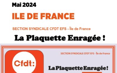 La Plaquette Enragée IDF mai 2024