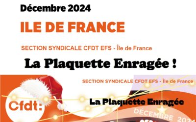 La Plaquette Enragée IDF décembre 2024
