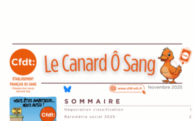 LE CANARD Ô SANG novembre 2025